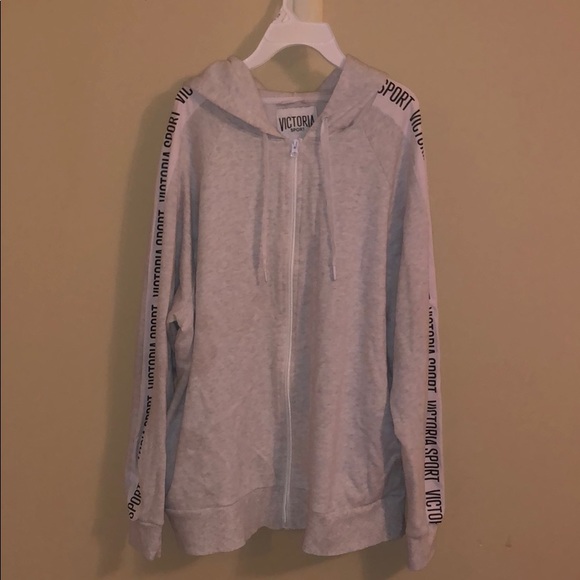 PINK Victoria's Secret Jackets & Blazers - 🦋XL Victoria Sport Jacket White Oversized !!